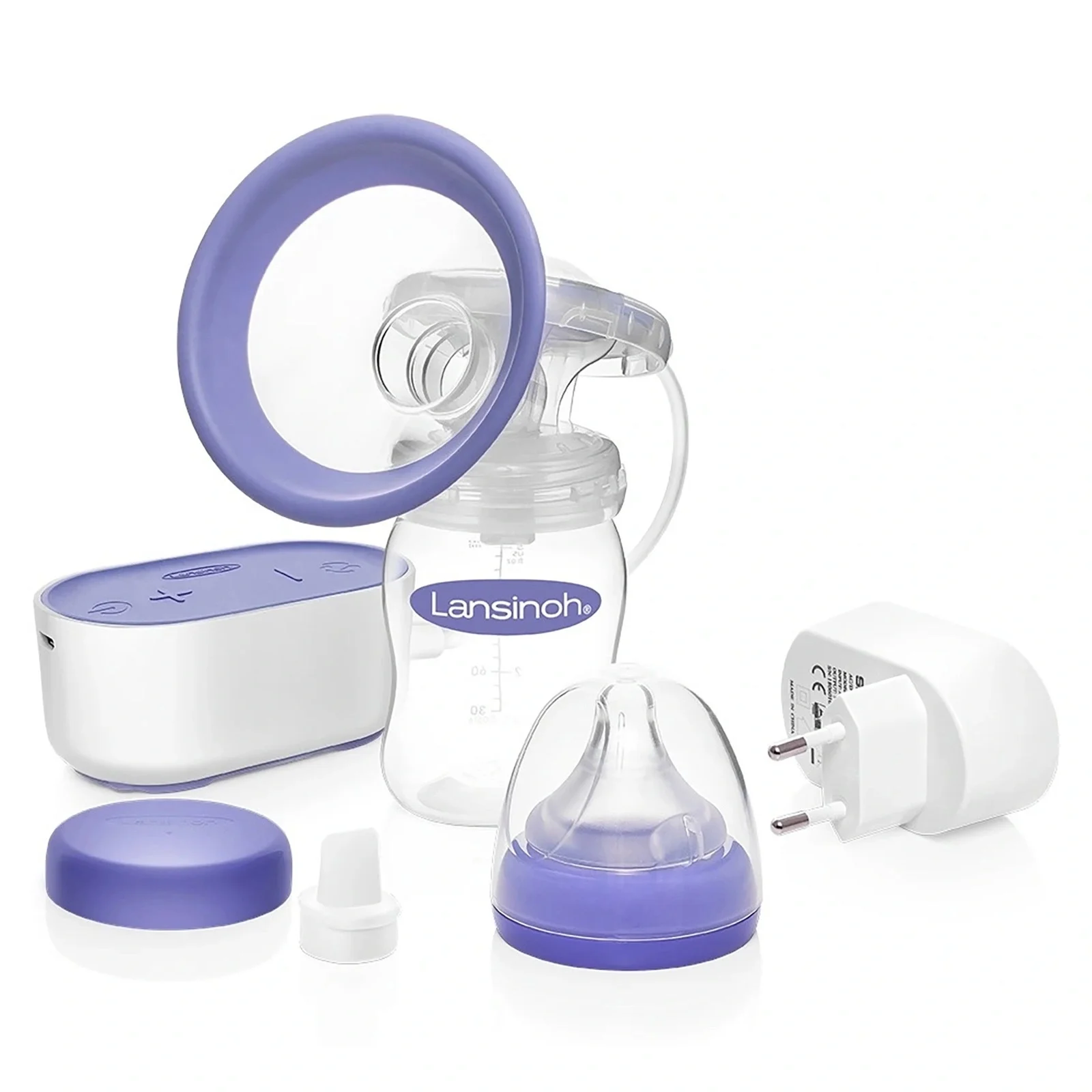 Lansinoh Compact Single Electric Breast Pump , Set Of 1