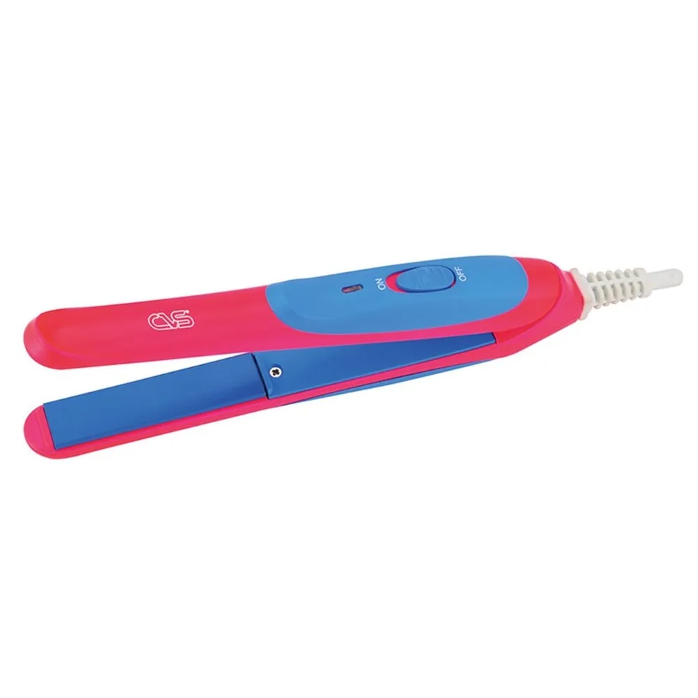 

Ceramic Electric Hair Straightener Curler For Kids Fashion Styling Iron Fast Heating Flat ceramic Plate