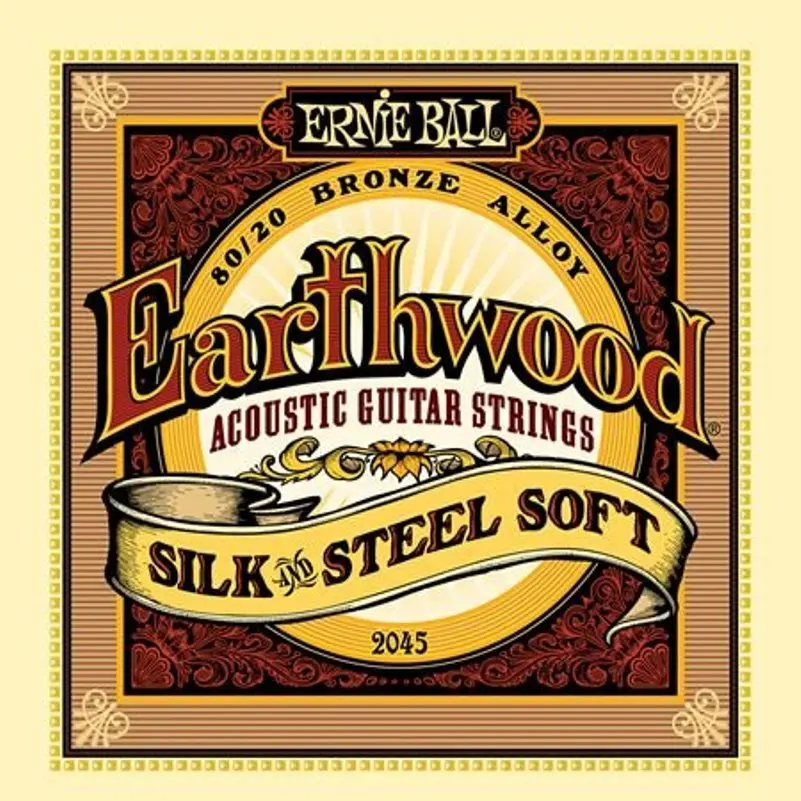 Струны для акустической гитары ernie ball 2045 | Спорт и развлечения