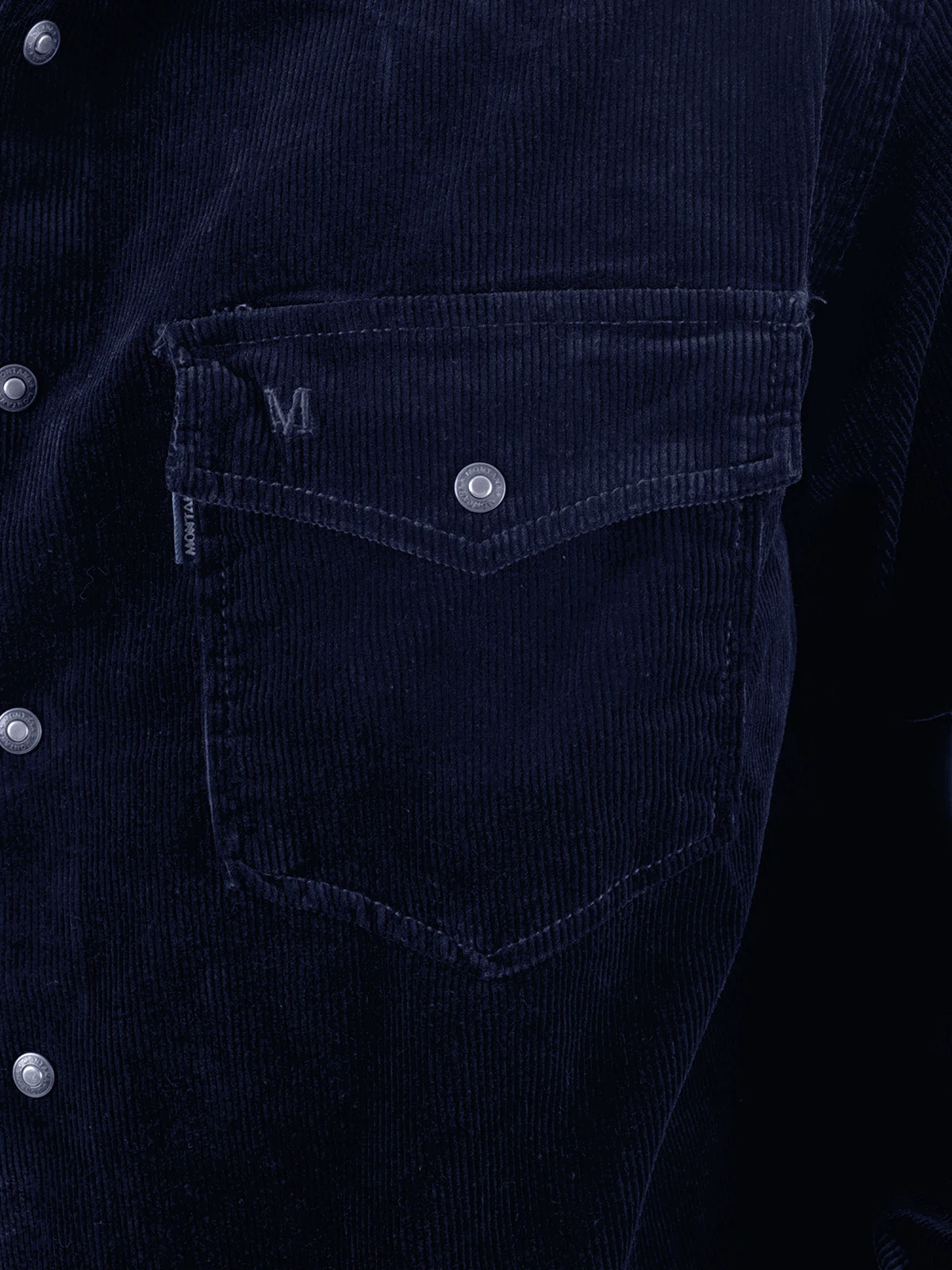 Рубашка мужская вельветовая Montana 11041 Navy |