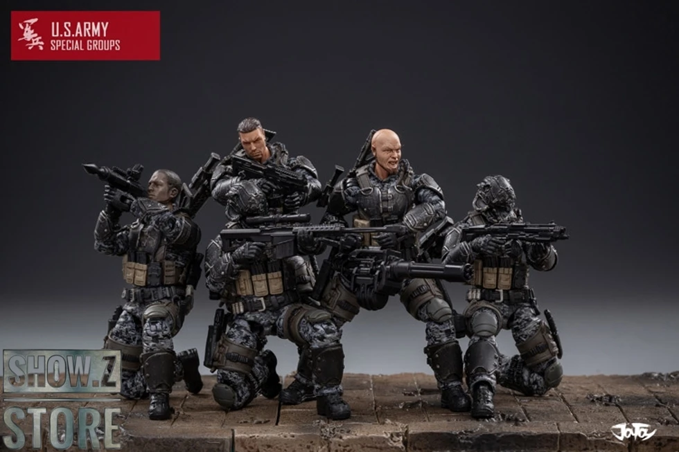 [Show. Z Store] JoyToy Dark Source 1/18 JTUS005 спецгруппы армии США набор из 5 фигурок|Игровые фигурки