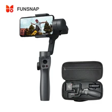 Funsnap Capture2S Handheld Gimbal 3 Axis Gimbal Stabilizer Wireless Bluetooth Gimbal For XIAOMI Phone FPV estabilizador celular