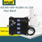 Усилитель сигнала сотовой связи 2G3G4G AFLEE, 80090018002100 МГц
