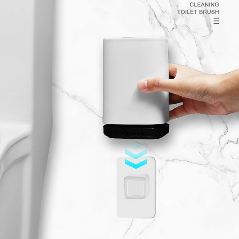 Силиконовая щетка для унитаза ONEUP TPR Настенная или напольная чистки туалета