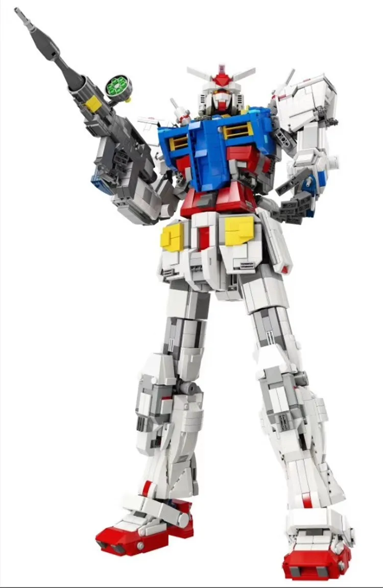 DHL горячие продажи, супер робот войны меха классическая модель Gundam 18K-RX78-2 1: 60 3500 шт факсированная скоба, конструкторные блоки, Детские кубики елочных игрушек