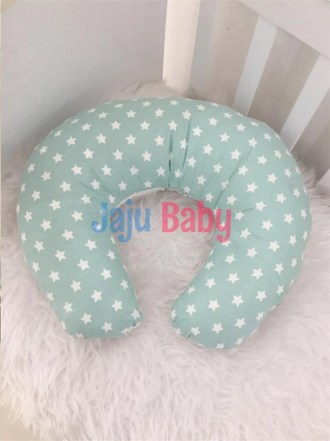 

Подушка для кормления грудью Jaju Baby Green Star
