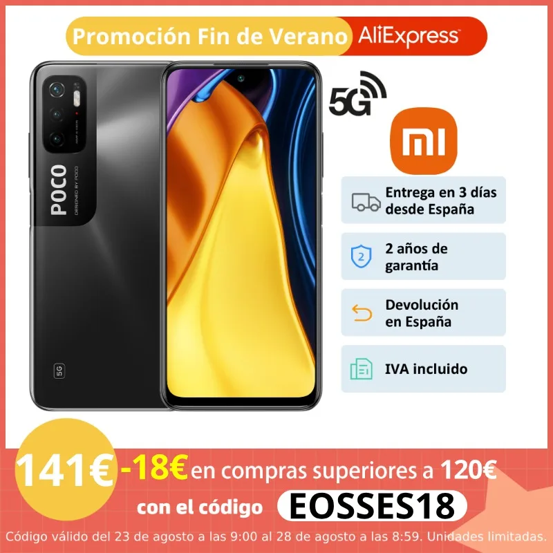 POCO M3 Pro 5G 4 Гб ОЗУ 64 ГБ процессор MediaTek Dimensity 700 DotDisplay FHD + 90 Гц. pocom3pro|Смартфоны| |