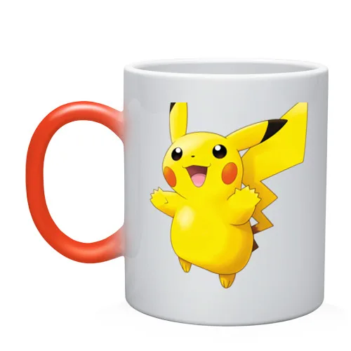 Кружка хамелеон Пикачу|Кружки| |