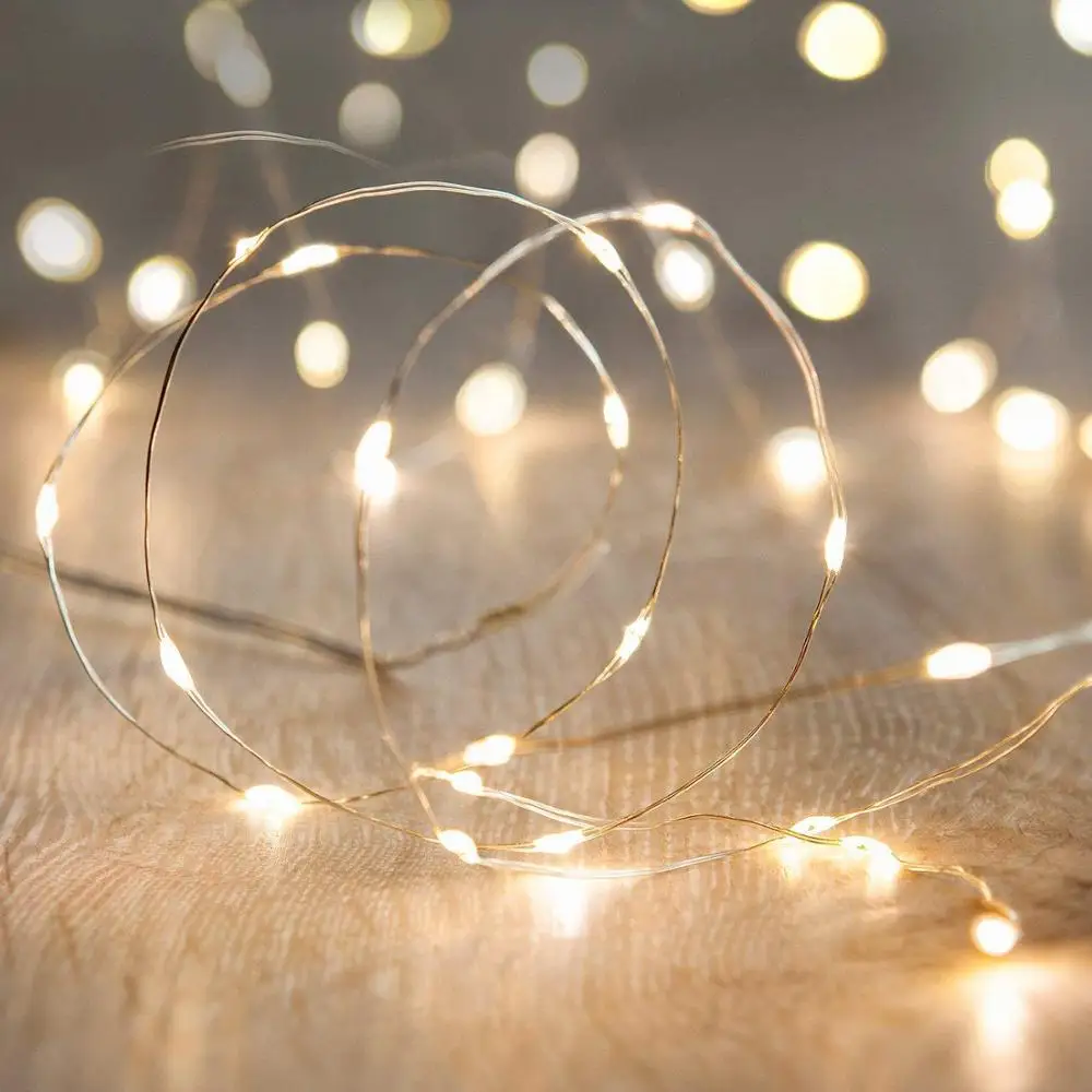 

AiLESEN 10M Solar Powered Copper Wire LED String Light Outdoor Holiday Light Led String Lamp Wedding Party Solar Lamp