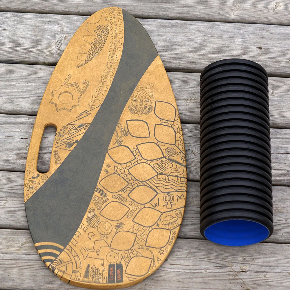 баланс борд ручной работы с ковриком. Космос | Спорт и развлечения