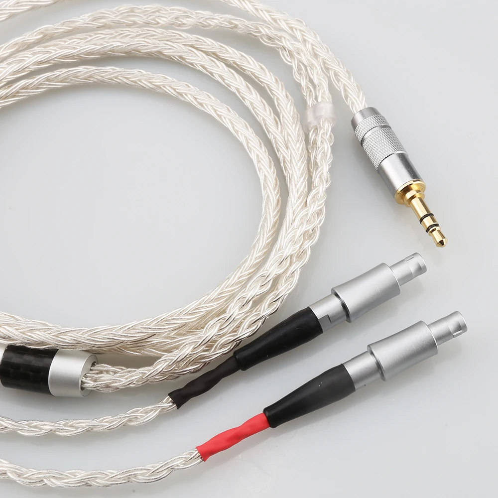 Audiocrast 16 Core OCC посеребренный кабель для наушников Sennheiser HD800 HD800s HD820s HD820 Enigma акустика