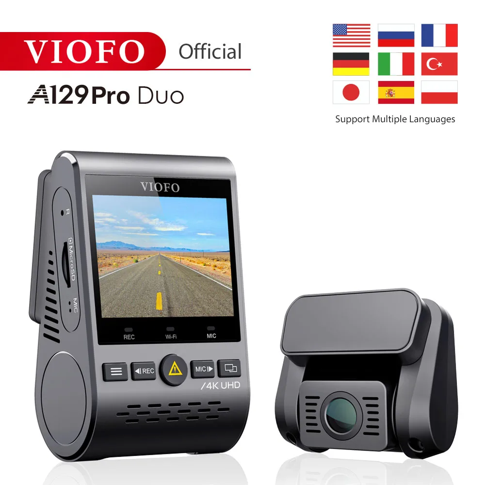 Видеорегистратор VIOFO профессиональный видеорегистратор с GPS и функцией ночного