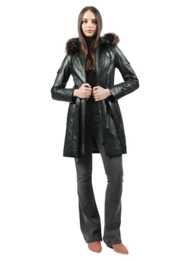 Woman Jacket Genuine Leather 2020 Fashion Sheep Motorcycle Coat Female Trenchcoat %100 Natural Lampskin Trendy New
