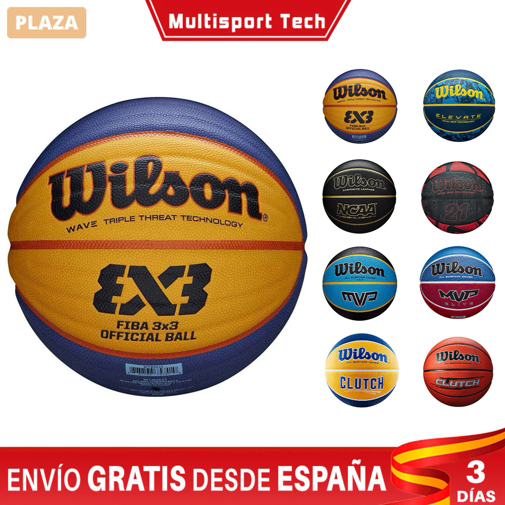 Разные модели для баскетбола Wilson на выбор MVP 3X3 сцепление подъем резина контроль и