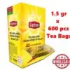 

FREE SHIPPING 600 Pcs.Total 900 Gr. Lipton Yellow Label Loose Leaf Turkish Tea Packs FREE SHIPPING To The Worldwid FREE SHPPNG