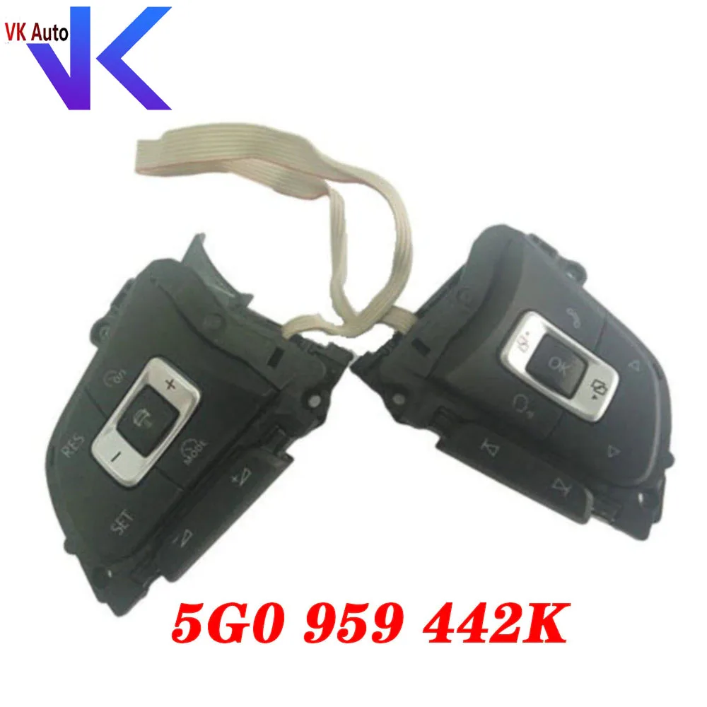 Многофункциональная кнопка на рулевое колесо 5G0 959 442 K 5G0959442K для VW Golf 7 golf Mk7 Passat B8 |