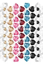 Эффект Шиммер розового персика(262 прокладка) кристалл Swarovski(ss5-ss30)(без горячей фиксации) Стразы с плоской задней поверхностью