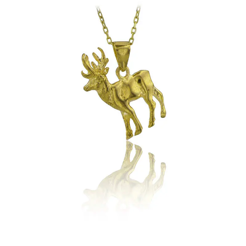 

Riendeer Necklace 925 Sterling Silver