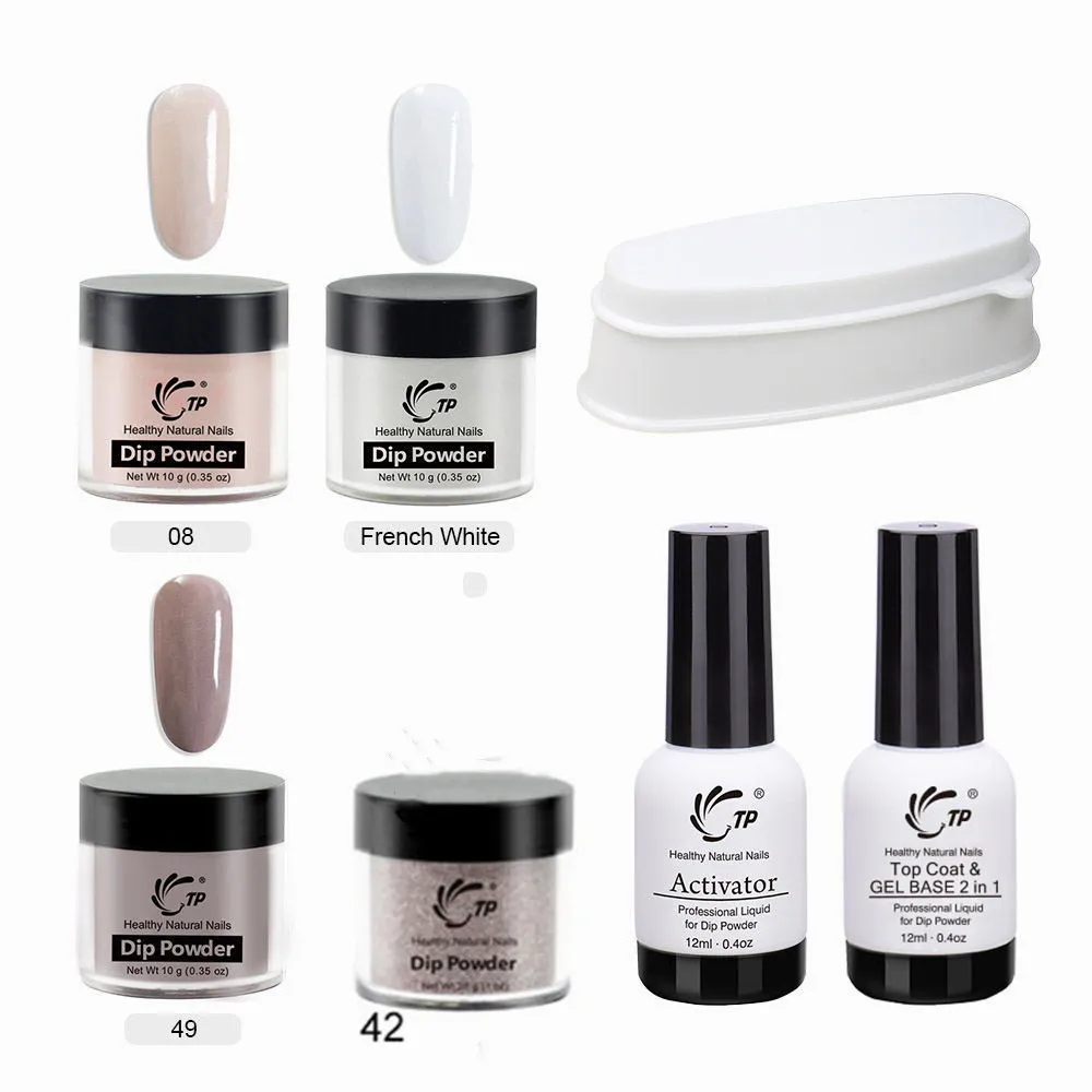 Набор глиттеров для ногтей 7 шт./компл. активатор базы Нейл арт натуральный сухой