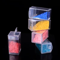 3060 square bottle transparent container case diamond painting accessories diamond embroidery beads storage box organizer tools
