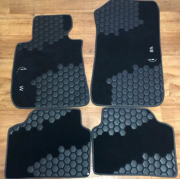 4 шт. автомобильные коврики для BMW M X1 X2 X3 X5 X6 1 2 3 5 6 7 F30 E92 F32 G20 E34 E39 e60 F10 E83 E84 F15 E70