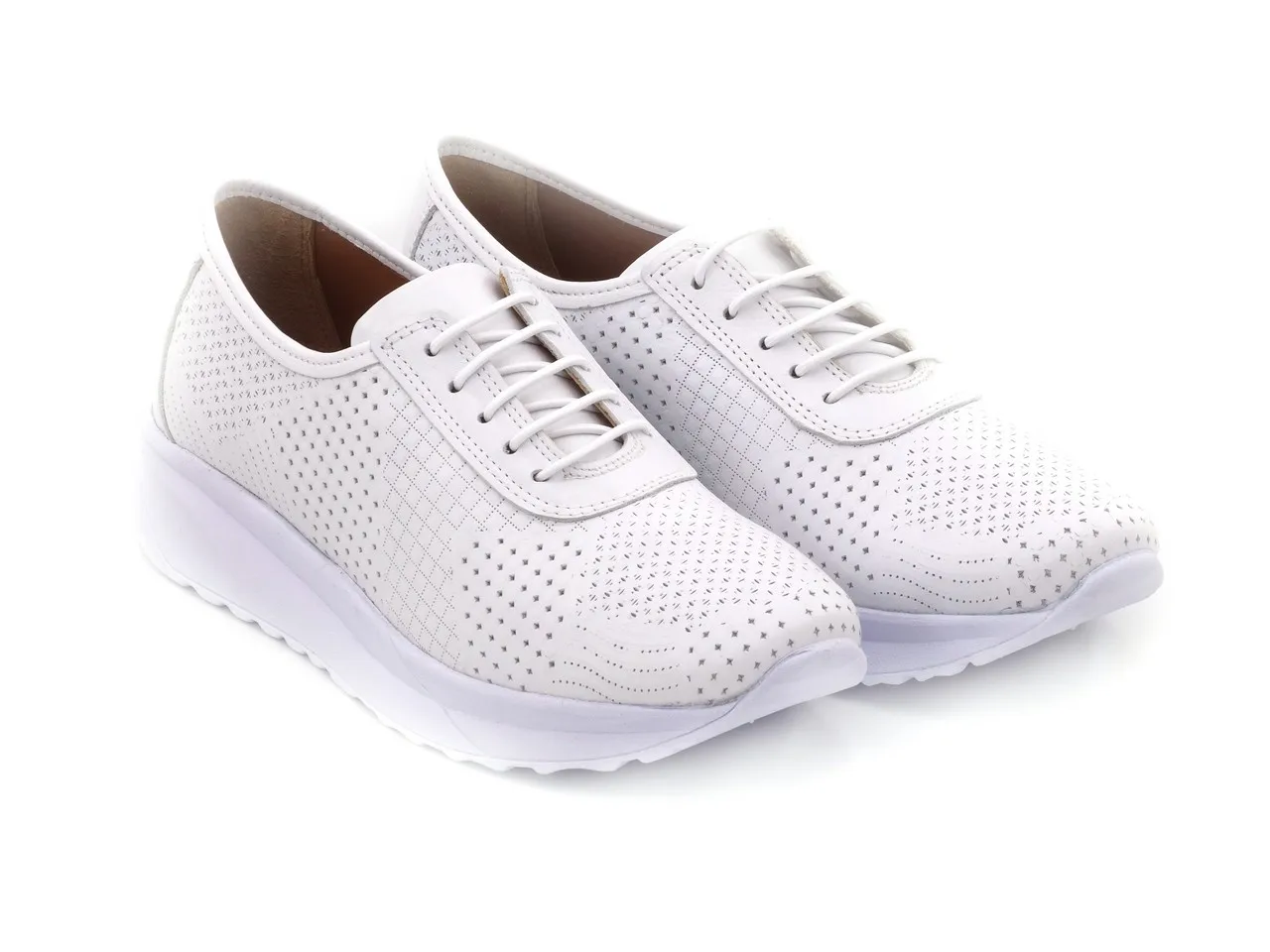 Women's Sneaker 2022 Fashion Genuine leather Sports Shoes High Quality Ultra Light Made in Turkey - Step By Step