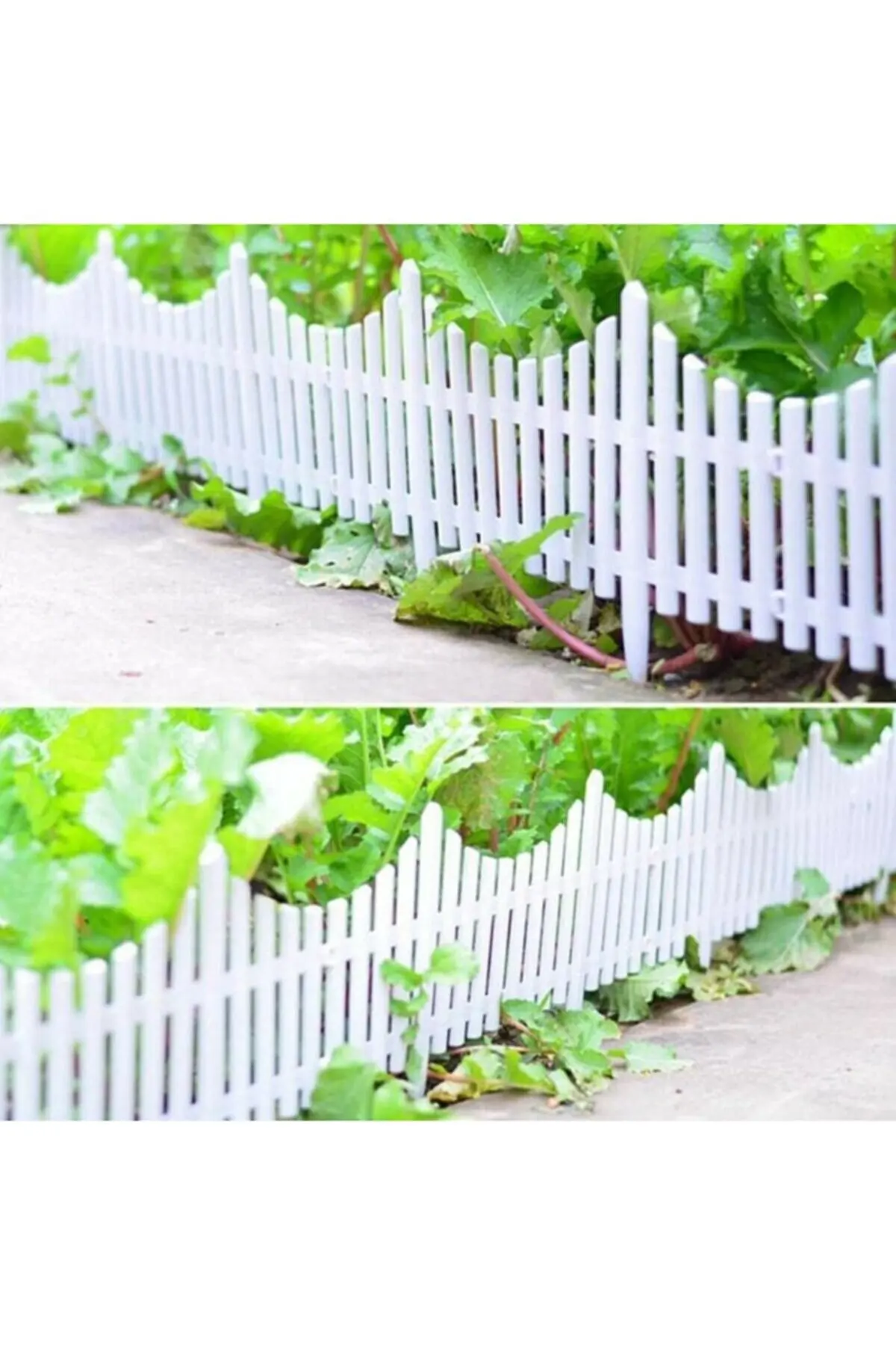 

Decorative Plastic Fence Garden Fence Landscape Protection Full Rayon
