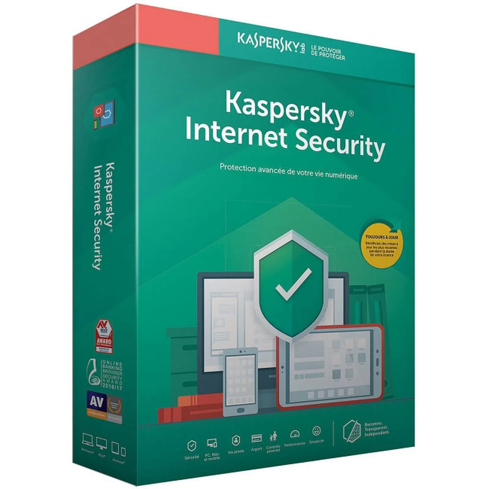 

KASPERSKY INTERNET SECURITY 2021 1 YEAR 1 DEVICE ✅Leia uma descrição