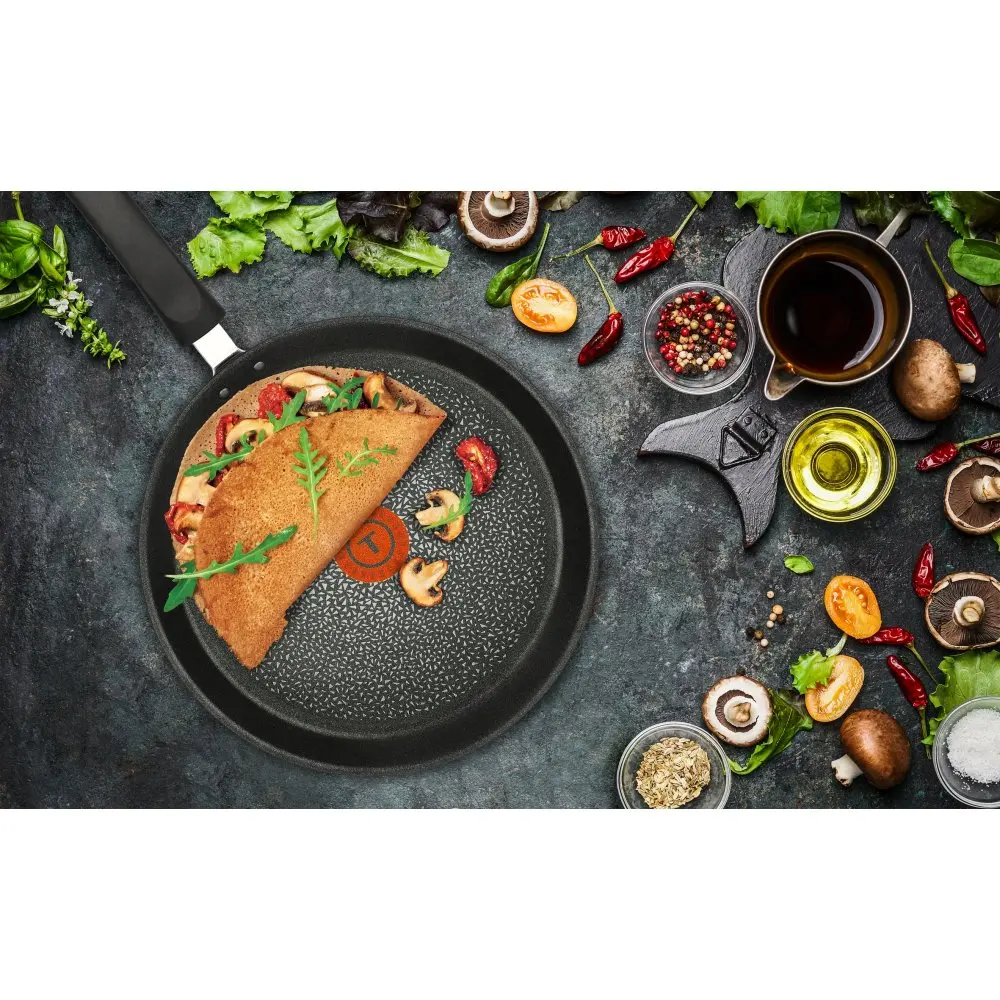 Мультисковорода Tefal Hard Titanium + C6928502 frying pan kitchen utensils cooking dishes for the non-stick coating | Дом и сад