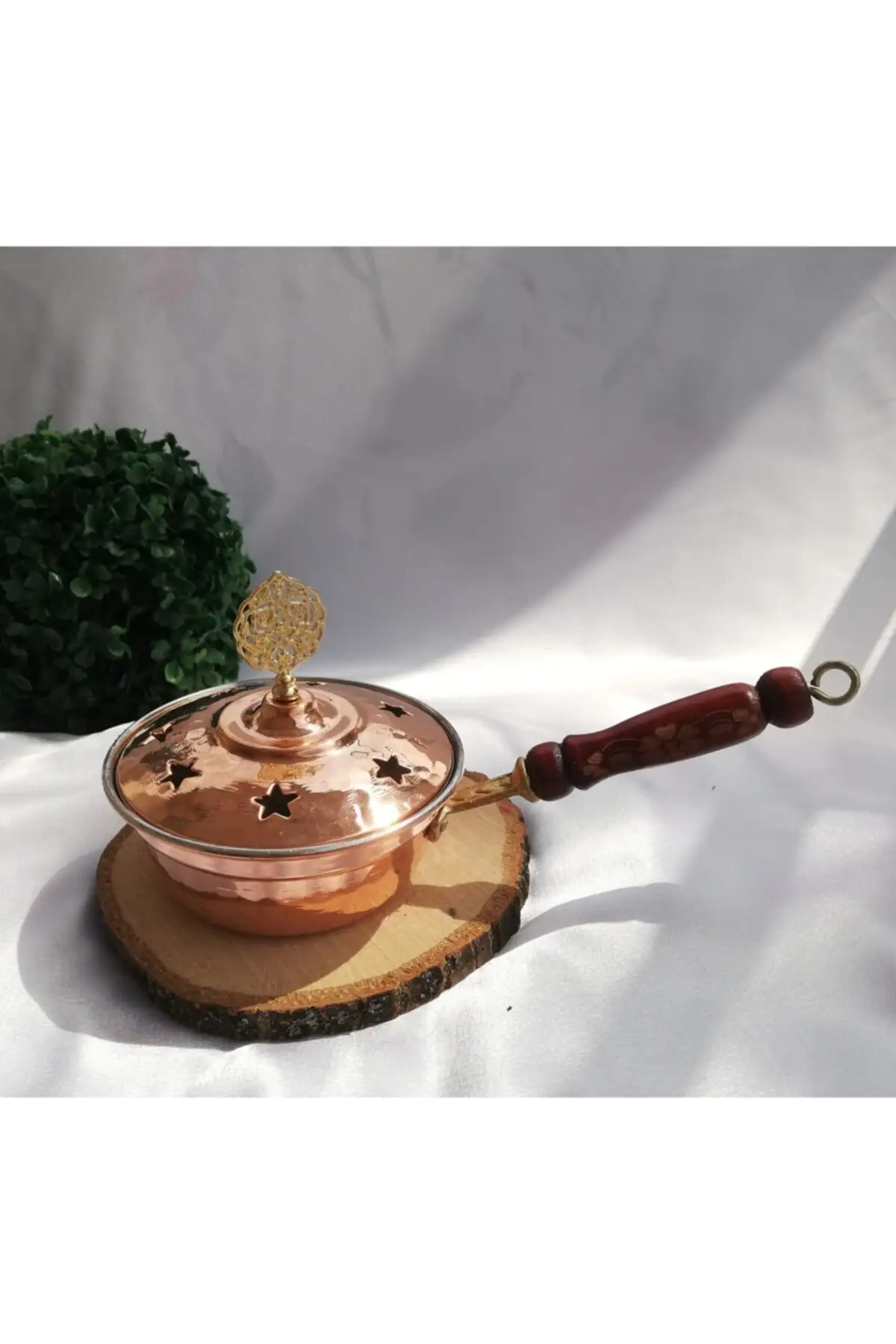 

Hand tattoo copper censer bright colorful handmade aromatic fragrance bright incense burners diffuser