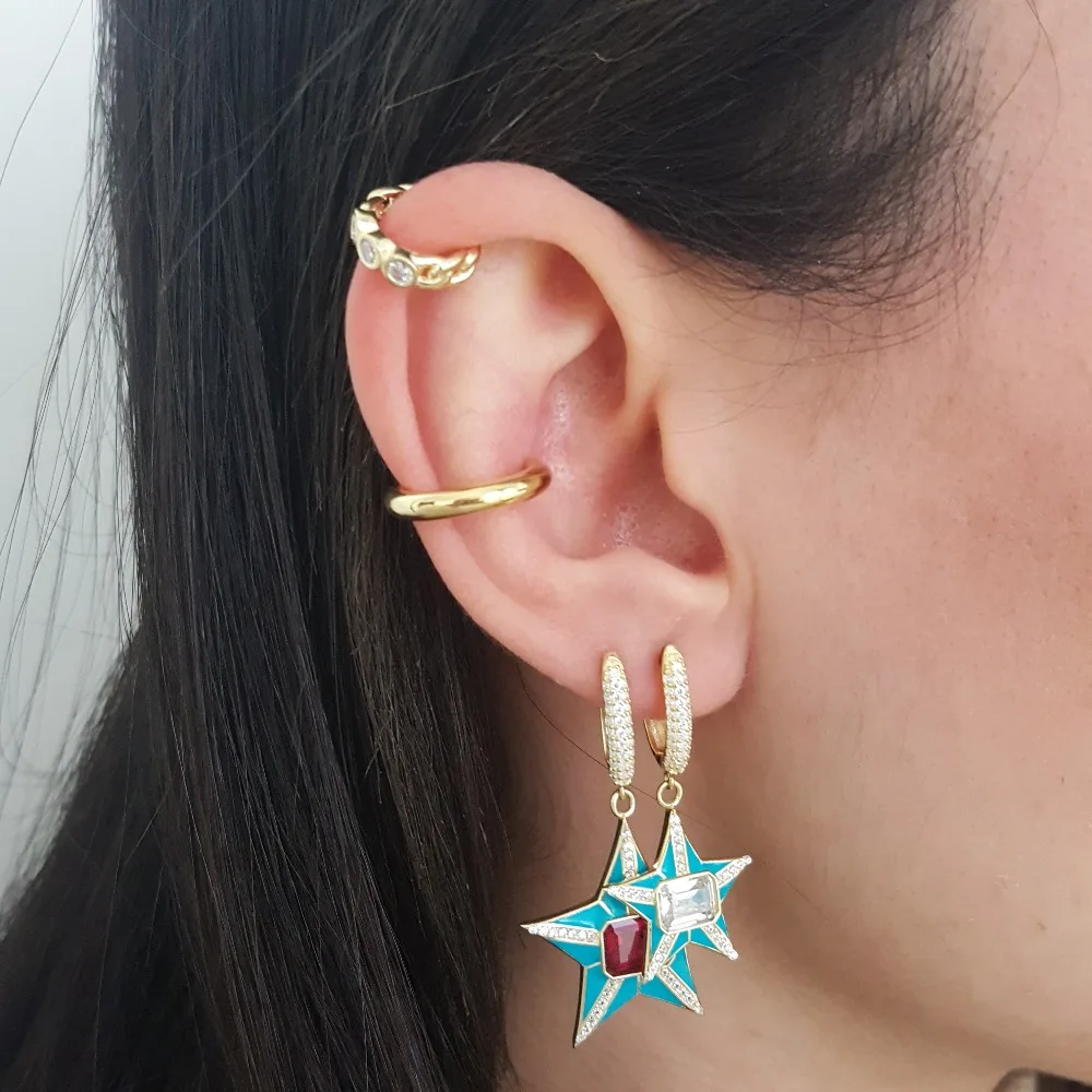 

Женские серьги-подвески из серебра 925 пробы