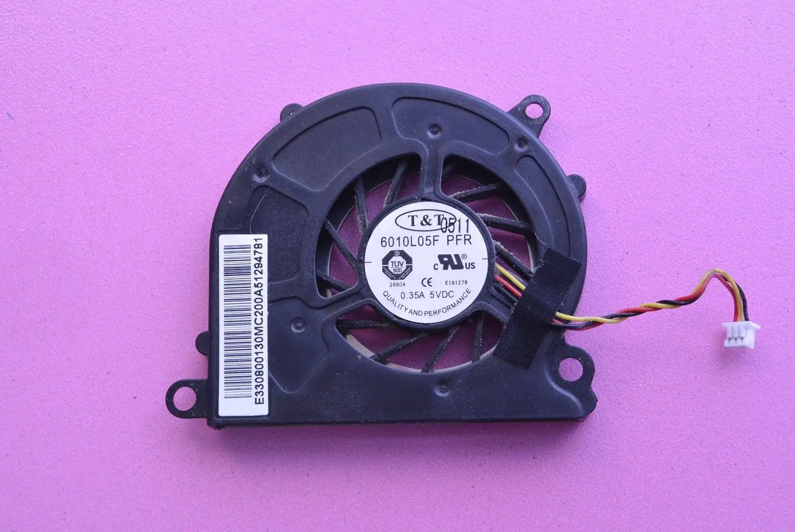 MSI Wind U135DX 10&quot Вентилятор (кулер) E330800130MC2 |