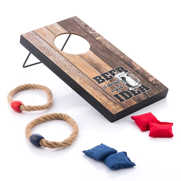 Алкогольная игра 2 в 1 сумка-чехол для кольцеброс 7 штук | Игрушки и хобби