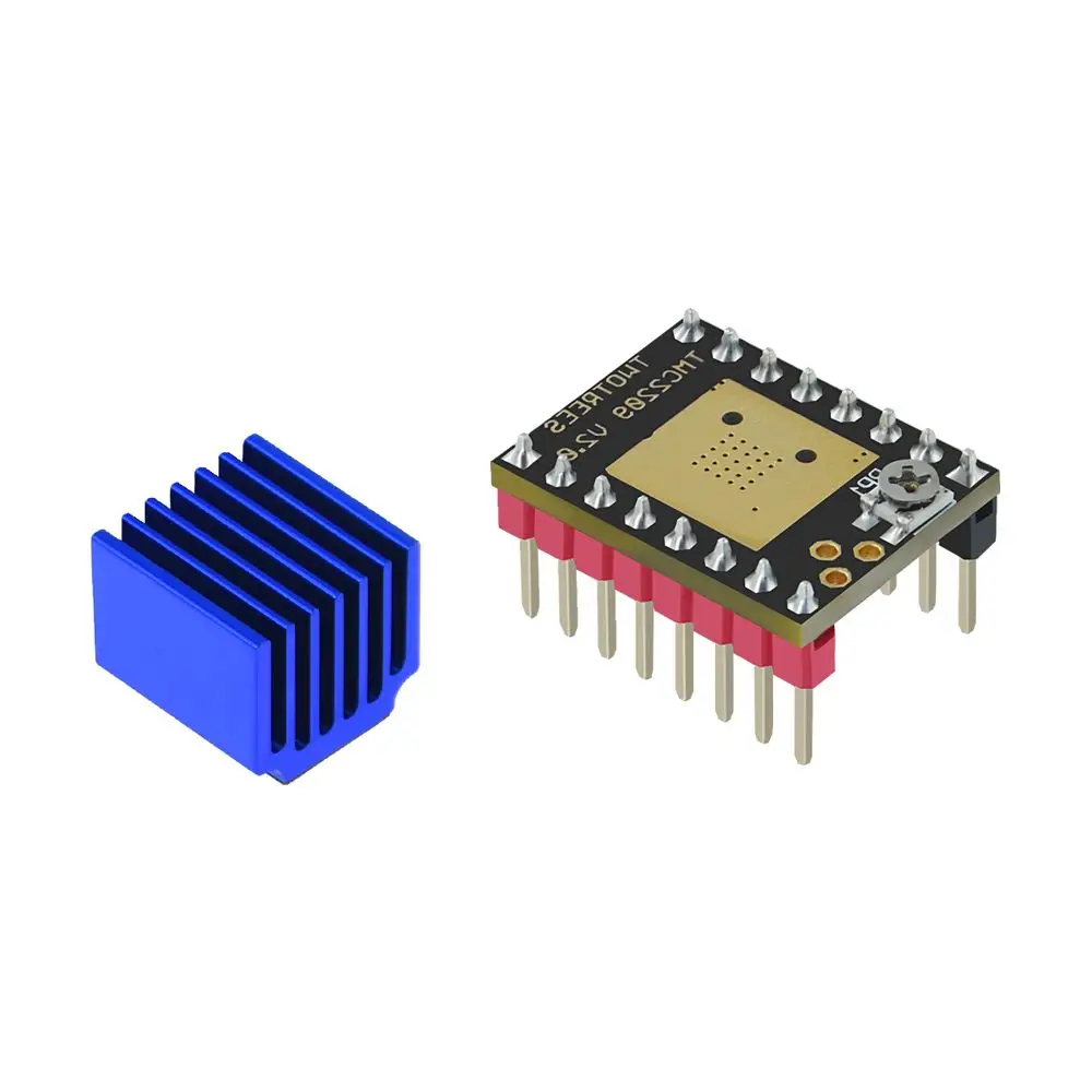 T-Trees 5 шт. TMC2209 бесшумный драйвер двигателя Stepstick Замена TMC2100 для Ender 3 SKR V1.3 MKS Robin Nano