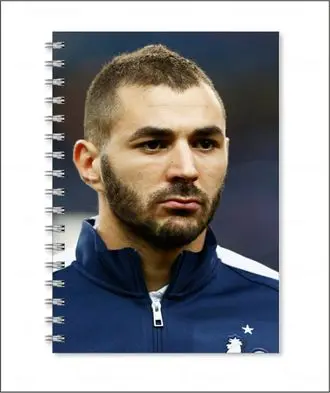 Тетрадь Бензема Карим Benzema Karim №1 А6 | Канцтовары для офиса и дома