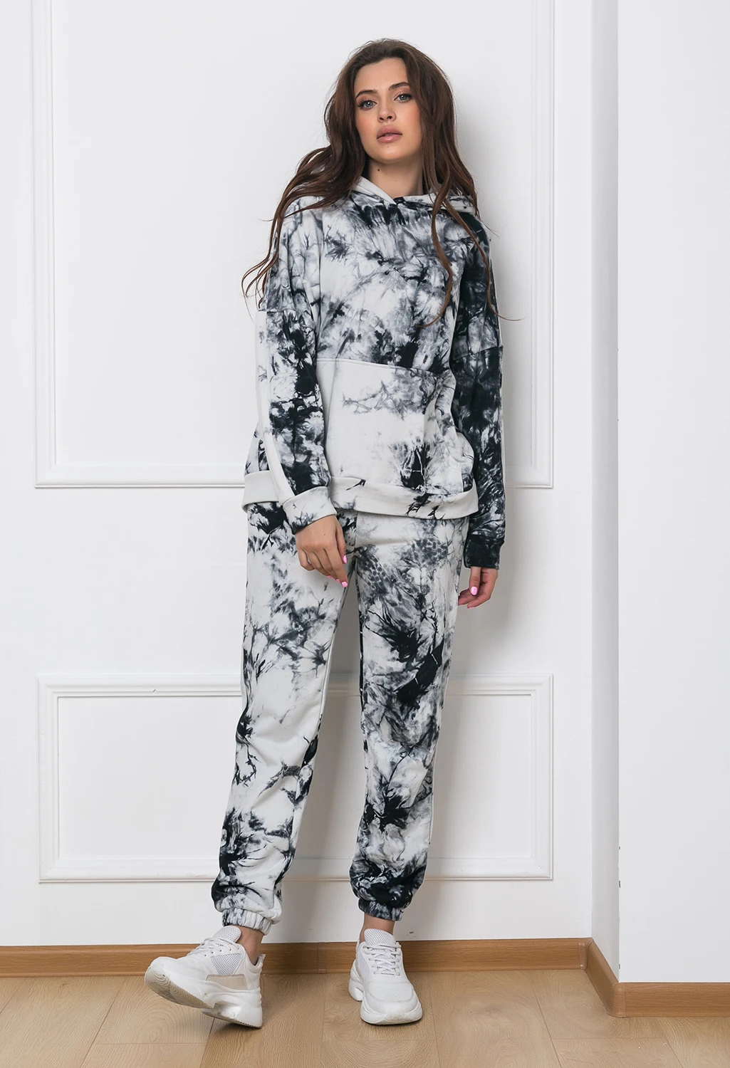 Худи женское Jetty (635-19) из футера