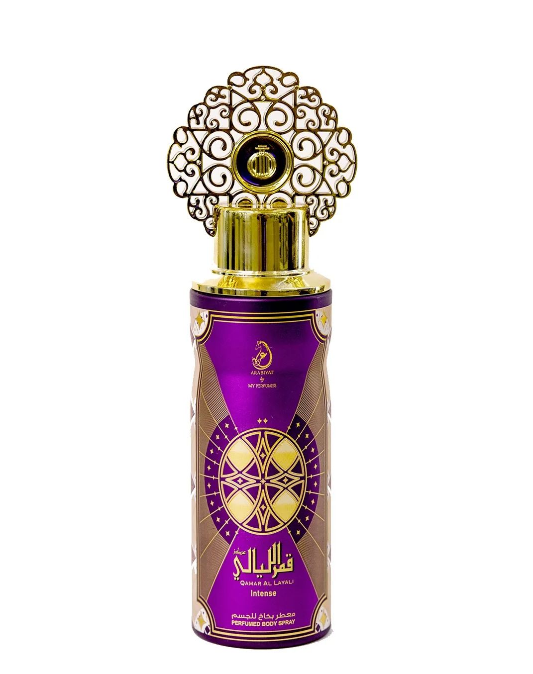 Perfumed body deodorant Qamar Al Layali intense my perfumes 200 ml |