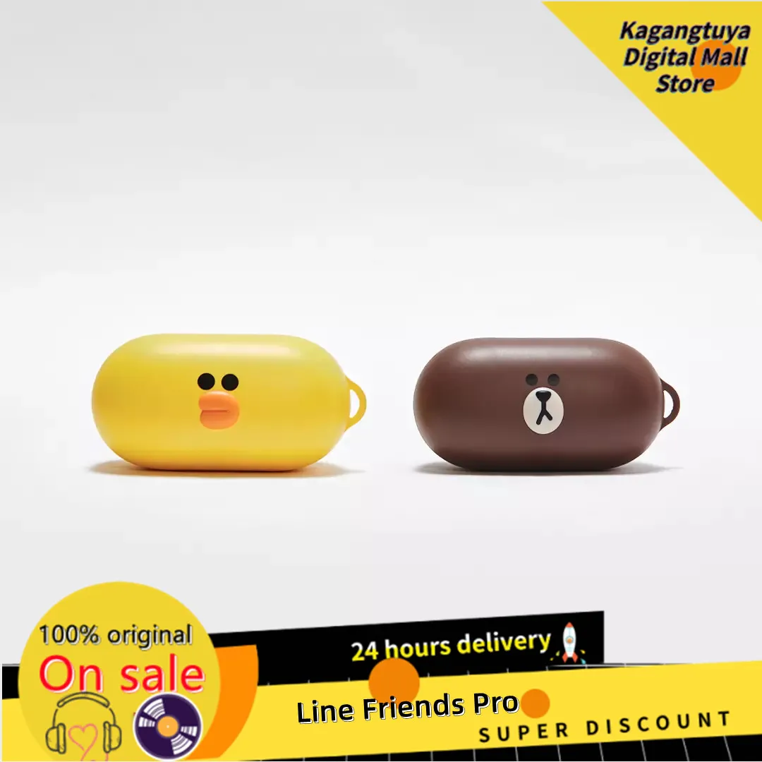 

Youpin Line Friends Pro TWS Waterproof Earphone Wireless Bluetooth 5.0 Earbuds with Mic USB Charging Noise Cancellation