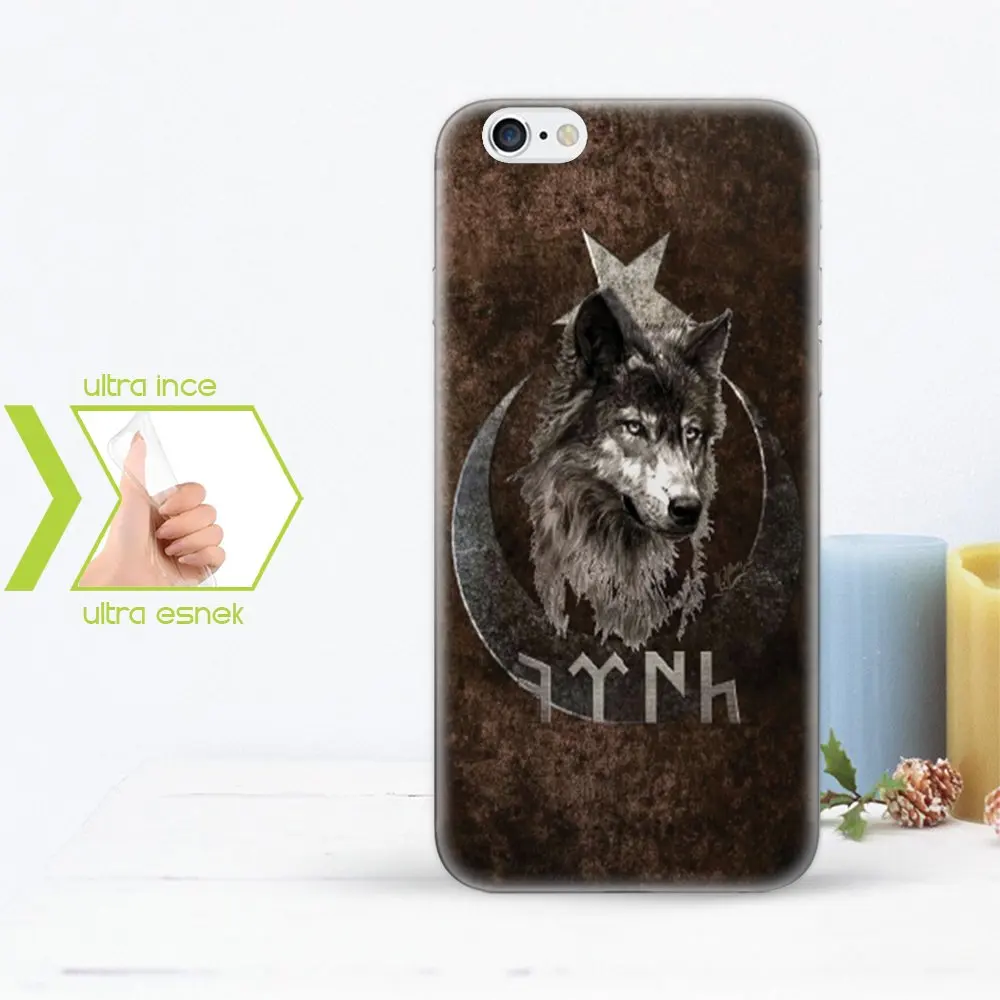 

IPhone 6 Thin Clear Silicone Phone Cover (Gktrke TURKISH Yazs-1)
