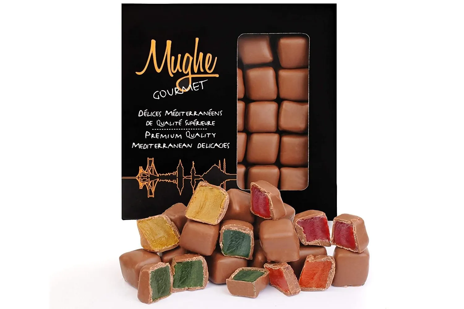 

Mughe Gourmet Gift Basket Super Pack of Two Small Turkish Delight