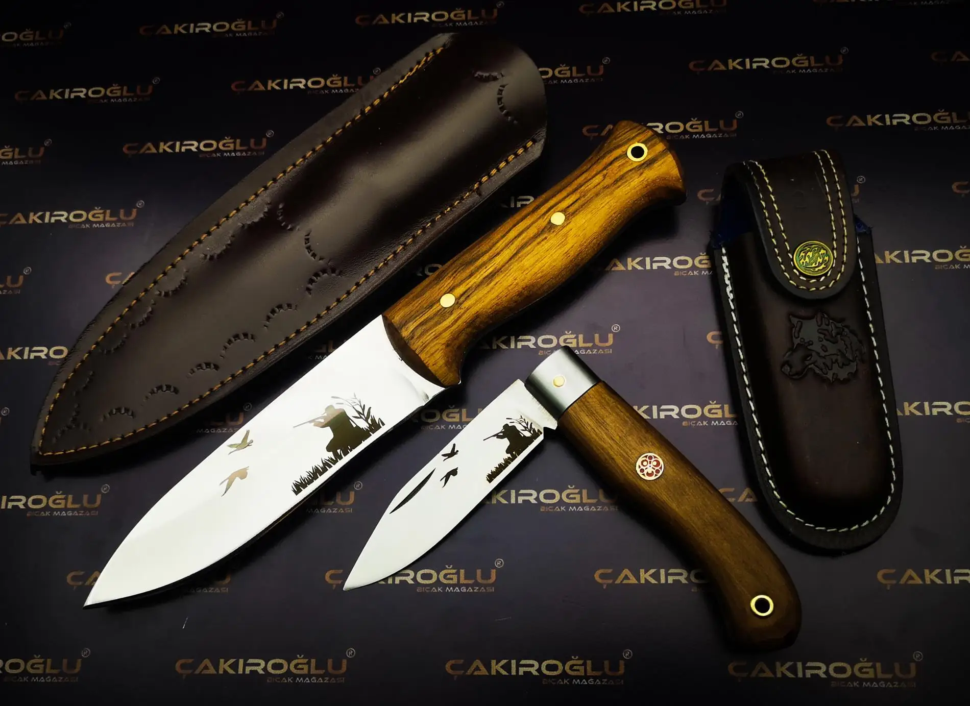 

Охотничий набор ручной работы на отечественном производстве, Код: 357, охотничий, Кемпинговый нож, натуральный, качественный, полезный, сталь...