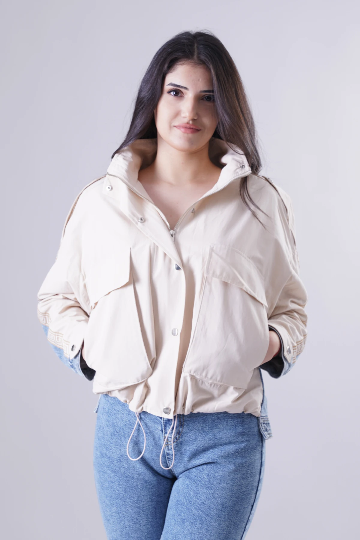 

MANGA Women's Loose Pocketed Coat