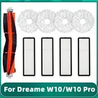 Запчасти для робота-пылесоса Dreame Bot W10 Pro, основная и боковая щетки, фильтр НЕРА, кронштейн для швабры, держатель, запасной аксессуар