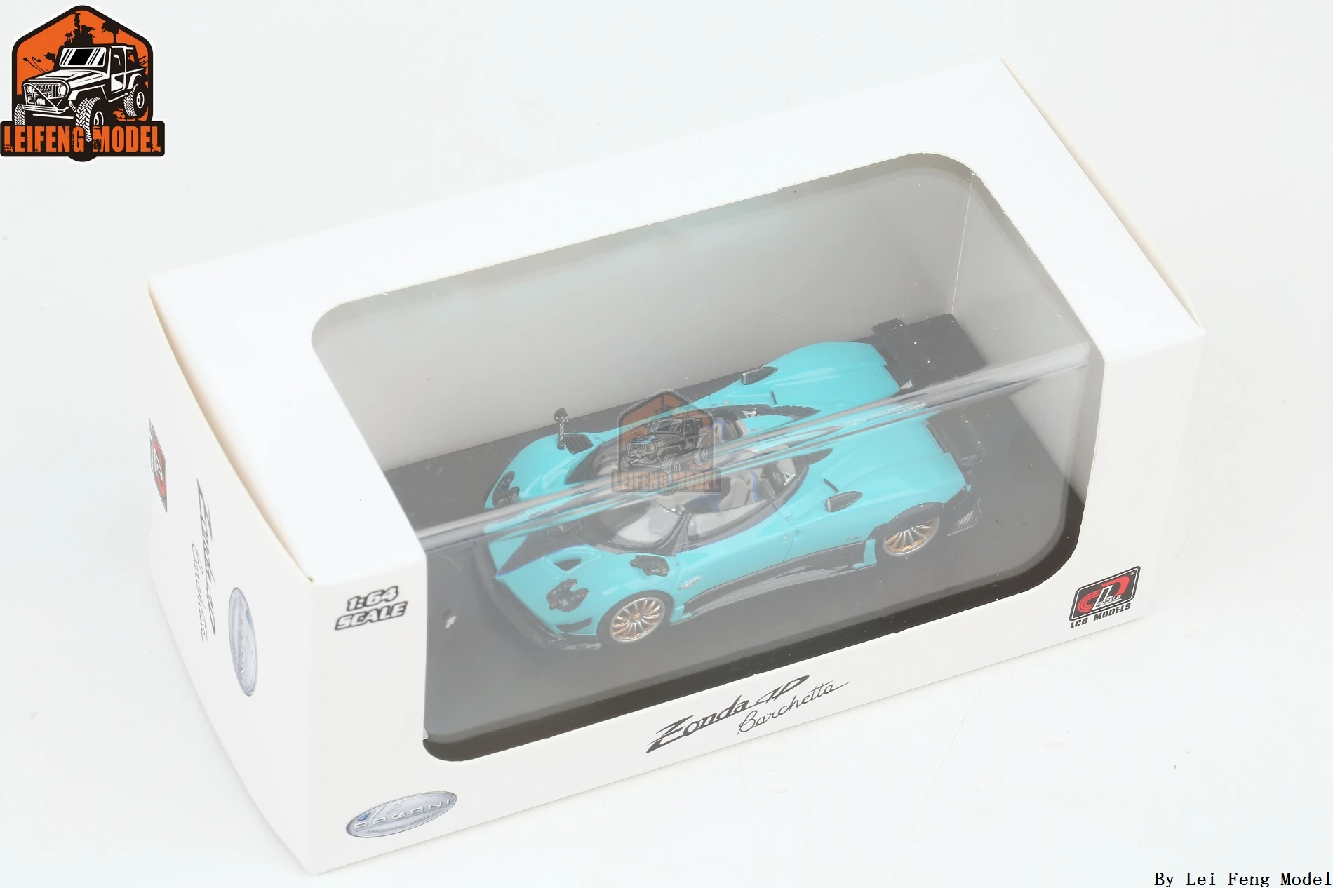 

LCD Pagani ZONDA HP Barchetta 1/64 MODELS Diecast Model Racing Car Toys Boys Girls Gifts Green