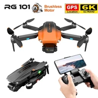 new drone 6k hd esc dual camera with gps 5g wifi wide angle fpv real time transmission rc distance 3km professional drones toys