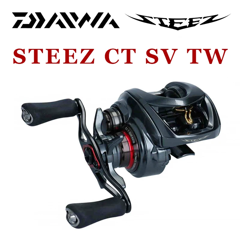 

2019 DAIWA STEEZ CT SV TW 700SH 700SHL Baitcasting Fishing Reels Max Drag 4.5kg TWS Spool Saltwater Reel Fishing