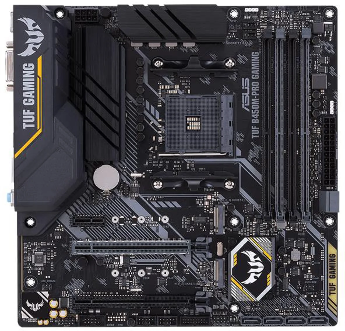 Материнская версия Asus оригинальная игровая (sAM4 AMD B450 B450M-Pro) | Компьютеры и офис