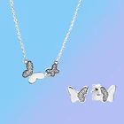 Новинка 2021, высокое качество, женское Серебро S925 пробы, милый, стильный и простой, классический подарок для девочек