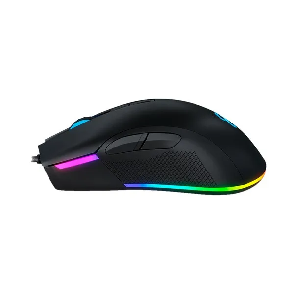 Мышь игровая светодиодсветодиодный Newskill Eos RGB 16000 точек/дюйм Черная | Компьютеры и