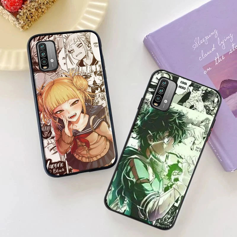 

Hot Japanese Anime Character Silicon Phone Case For Xiaomi Redmi Note 9 10 Pro MAX 5G 9T Customized Cover